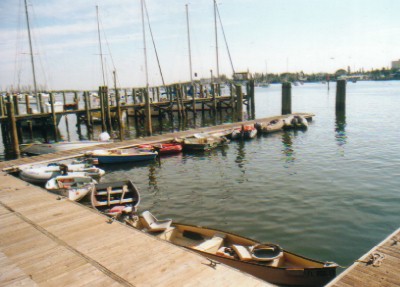 Dinghy dock at Bonita Bill's Restaurant