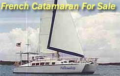 Aluminum catamaran sailboat for sale