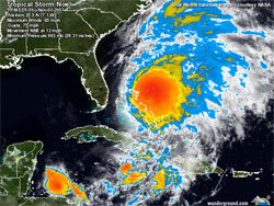 Tropical Storm Noel Teases FL