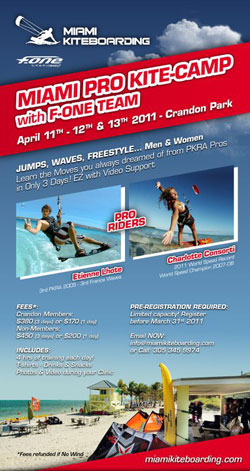 Miami Kiteboarding Masters & Kite Jump Camp