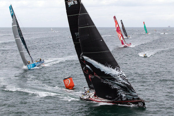 Volvo Ocean Race Heads Towards Miami on a Fast Reach